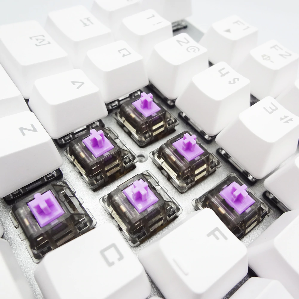 DUROCK L4 PURPLE LINEAR SWITCHES - THE KEYCAP CLUB