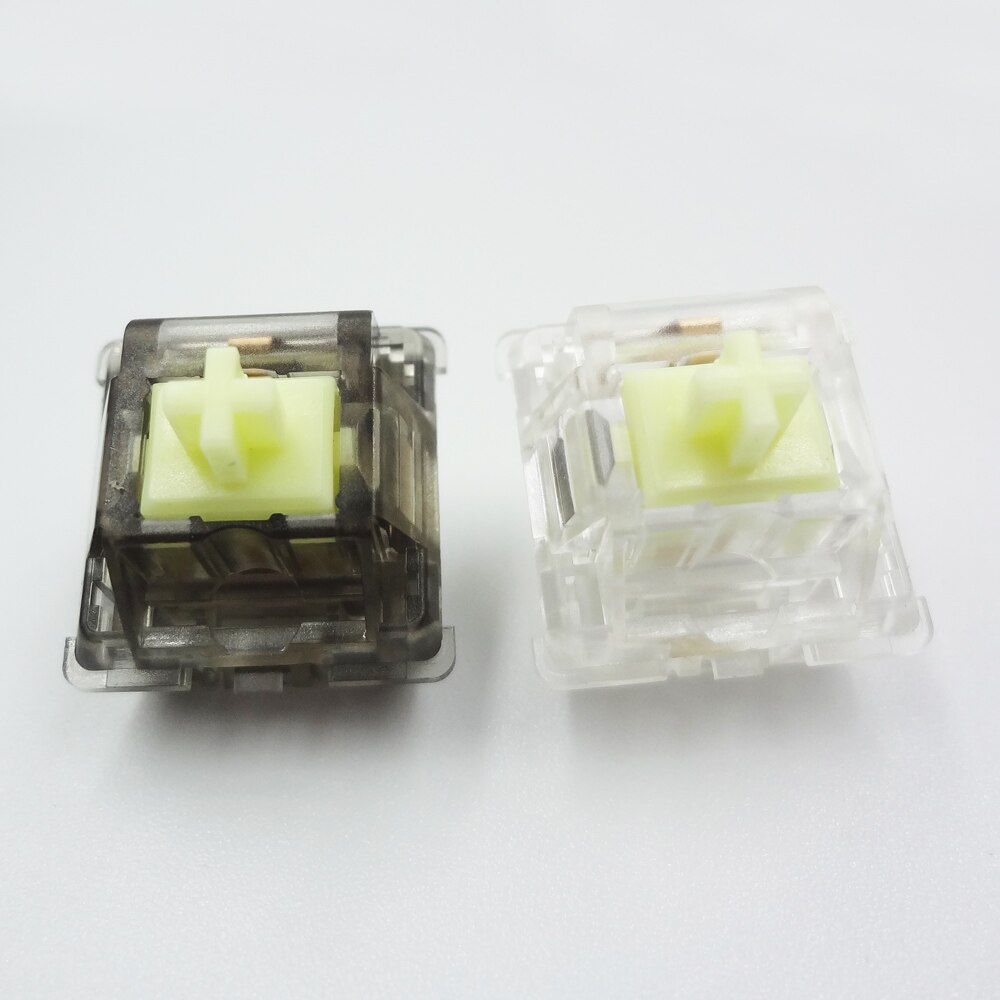 DUROCK L1 CREAMY YELLOW LINEAR SWITCHES - THE KEYCAP CLUB