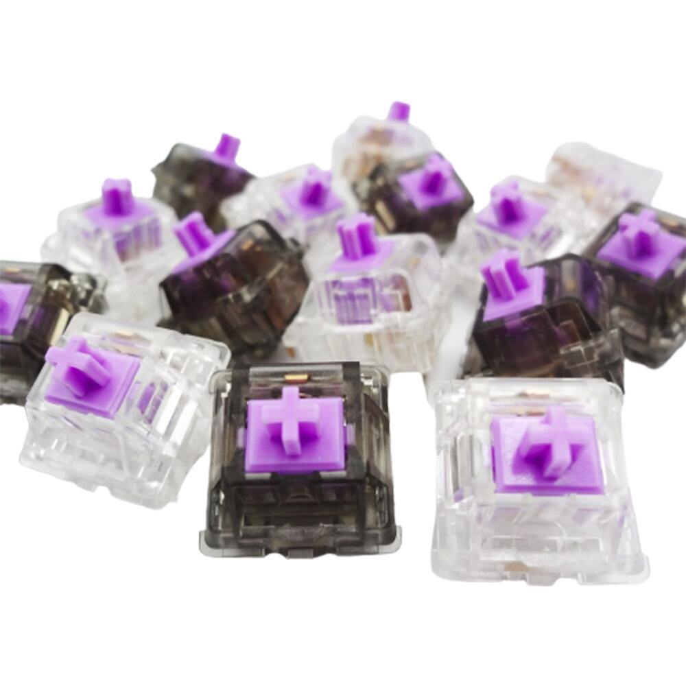 DUROCK L4 PURPLE LINEAR SWITCHES - THE KEYCAP CLUB