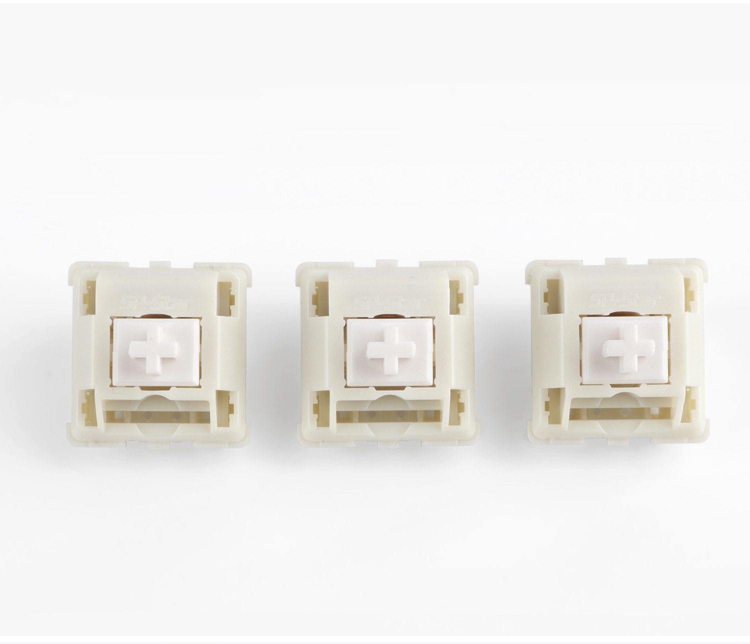 SP-STAR POLE STARS WHITE LINEAR SWITCHES - THE KEYCAP CLUB