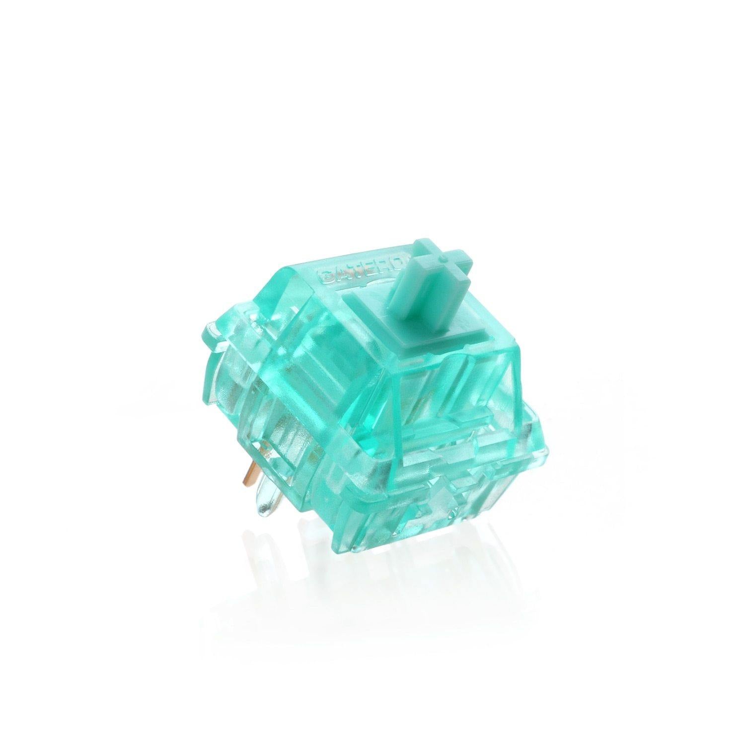TURQUOISE TEALIO LINEAR SWITCHES - THE KEYCAP CLUB