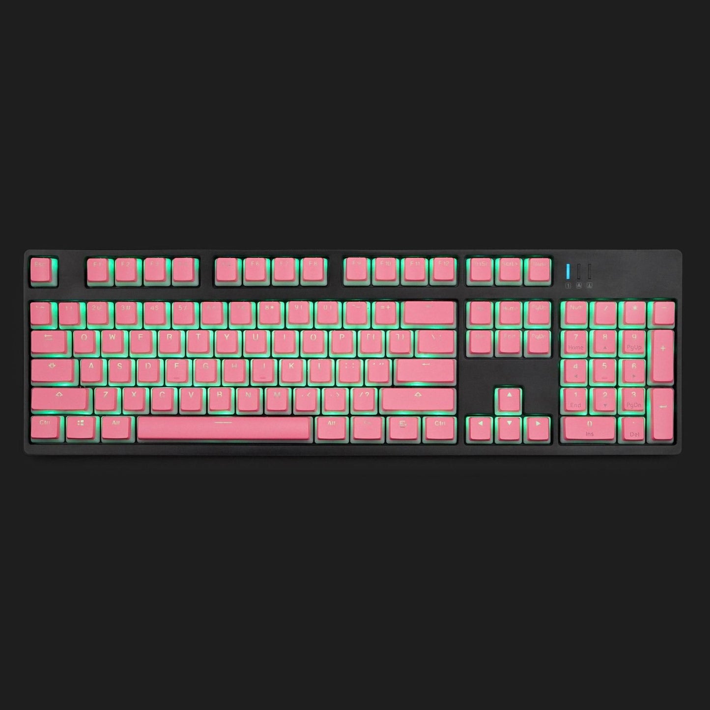 COLOURED PUDDING OEM PROFILE PBT KEYCAPS - THE KEYCAP CLUB