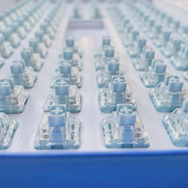 TTC BLUISH WHITE TACTILE SWITCHES - THE KEYCAP CLUB