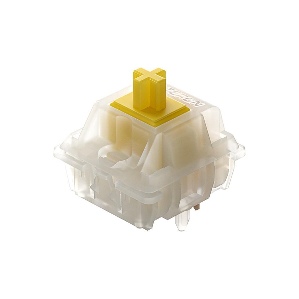 GATERON MILKY YELLOW PRO LINEAR SWITCHES - THE KEYCAP CLUB